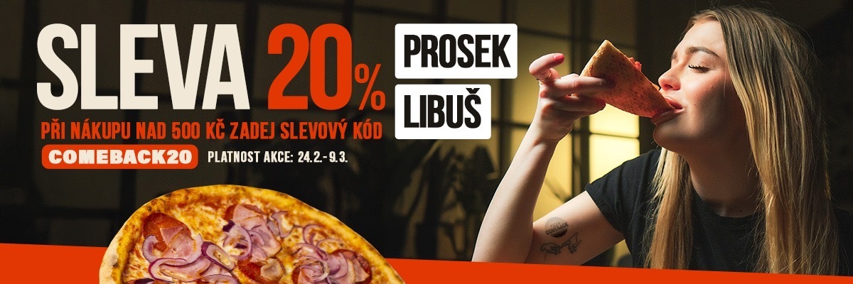 Akce: sleva 20 %